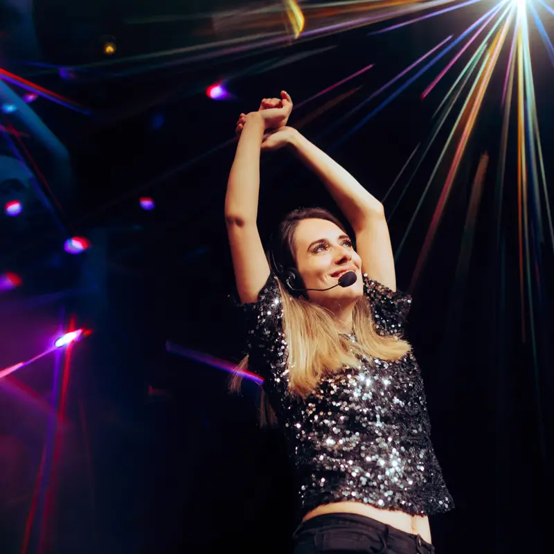 professional dancer at private party